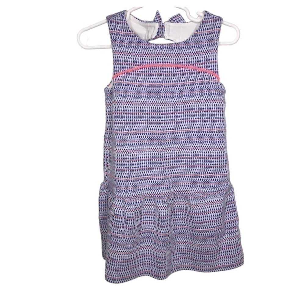 Janie and Jack Blue & Pink Sleeveless Dress